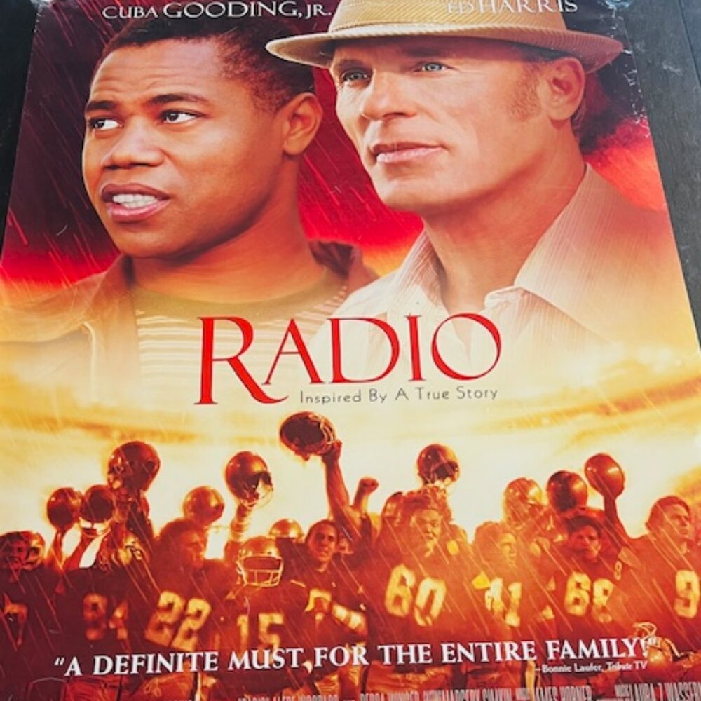 Movie Theater Poster Lobby Card Wall Vtg 2003 Radio Cuba Gooding Jr Ed Harris